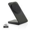 VoltPerch 15W magnetischer Wireless Charger aus RCS rec. ABS schwarz | ohne Werbeanbringung | Nicht verfügbar | Nicht verfügbar
