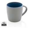 Keramiktasse innen coloriert, 300ml blau-grau | ohne Werbeanbringung | Nicht verfügbar | Nicht verfügbar