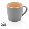 Keramiktasse innen coloriert, 300ml braun-grau | ohne Werbeanbringung | Nicht verfügbar | Nicht verfügbar