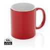 Basic Keramiktasse rot | ohne Werbeanbringung | Nicht verfügbar | Nicht verfügbar
