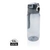 Yide RCS rPET verschließbare Wasserflasche 600ml schwarz | ohne Werbeanbringung | Nicht verfügbar | Nicht verfügbar