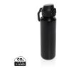 Via RCS Re-Steel Sportflasche mit Verschluss, 600ml schwarz | ohne Werbeanbringung | Nicht verfügbar | Nicht verfügbar