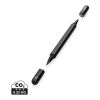 Swiss Peak Storm Dual-Tip-Pen aus RCS recyceltem Aluminum schwarz | ohne Werbeanbringung | Nicht verfügbar | Nicht verfügbar
