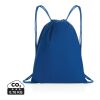 Impact AWARE™ recycelter Baumwoll-Sportbeutel 145gr blau | ohne Werbeanbringung | Nicht verfügbar | Nicht verfügbar | Nicht verfügbar