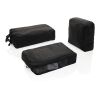 KENTO URBAN Packing Cube Set aus RCS recyceltem Nylon schwarz