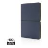Modern Deluxe Softcover A5 Notizbuch navy blau | ohne Werbeanbringung | Nicht verfügbar | Nicht verfügbar