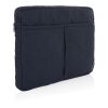 "Laluka AWARE™ 15,6"" Laptoptasche aus recycelter Baumwolle" marineblau | ohne Werbeanbringung | Nicht verfügbar | Nicht verfügbar | Nicht verfügbar