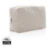 Impact Aware™ 285g/m² Kosmetiktasche aus ungefärbtem Canvas weiß