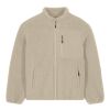 Stanley&Stella - Brooker Unisex-Sherpa-Jacke beige | XXL | ohne Werbeanbringung | ohne Werbeanbringung | ohne Werbeanbringung