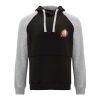 Badet zweifarbiger Kapuzenpullover Unisex Standard | schwarz-heather grau | roly-L | ohne Werbeanbringung | Nicht verfügbar | Nicht verfügbar | Nicht verfügbar