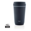 Topl-Becher aus rec. Kunststoff mit 360-Grad-Deckel 354ml navy blau | ohne Werbeanbringung | Nicht verfügbar | Nicht verfügbar