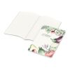 Notizbuch Copy-Book RECYCLING Naturkarton-Softcover individuell bedruckt Winkelkaro