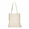 TEXXILLA Baumwolltasche aus fairtrade zertifizierte Baumwolle, ca. 38 x 42 cm, 2 lange Henkel, 200 g/m² beige | ohne Werbeanbringung | ohne Werbeanbringung