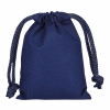 TEXXILLA Zuziehbeutel aus Polypropylen, 10 x 14 cm marineblau | ohne Werbeanbringung | ohne Werbeanbringung
