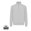 IQONIQ Elgon Quarter-Zip-Sweater aus rec. Baumwolle ungefärbte helles Grau | 4XL | ohne Werbeanbringung | Nicht verfügbar | Nicht verfügbar | Nicht verfügbar