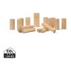 VINGA Kubb Mini Spiel braun | ohne Werbeanbringung | Nicht verfügbar | Nicht verfügbar