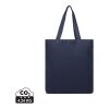 VINGA Hilo AWARE™ Tragetasche aus recyceltem Canvas navy blau