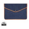 VINGA Bosler 14" Laptop-Tasche aus GRS recyceltem Canvas navy blau | ohne Werbeanbringung | Nicht verfügbar | Nicht verfügbar