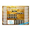 WM-Planer Spielplan-Wandplaner Fußball-WM 2026 DIN A1 (841 × 594 mm) | ohne Werbeanbringung | ja (gefalzt auf DIN A4) | Pokalgold