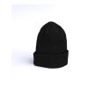 Organic Beanie schwarz