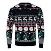 Weihnachts-LED-Pullover L/XL schwarz | ohne Werbeanbringung | Nicht verfügbar | Nicht verfügbar | Nicht verfügbar
