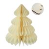 Weihnachtsbaum Papier beige