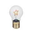 Dekorative LED-Glühbirne gelb