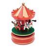 Mini-Karussell-Spieldose bunt