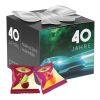 Geschenkbox Midi Schleife 4c Euroskala | 8 Fruit Bonbons