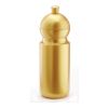 Bulb Flasche B1 500 ml Gold | 1-farbiger Siebdruck | Ziehverschluss | Metallisch blau