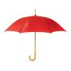 Regenschirm mit Holzgriff 190T Polyester rot | ohne Werbeanbringung | Nicht verfügbar | Nicht verfügbar | Nicht verfügbar