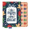 Marken Wand Adventskalender ECO 4c Euroskala | 24 Lindt Schokotäfelchen