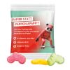 Minitüte 15 g Trolli Fruchtgummi Standardformen weiß | ohne Werbeanbringung | Fahrrad | Recyclingfähiges Papier