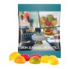 Fußball-Design Minitüte 15 g Trolli Fruchtgummi Standardformen transparent | ohne Werbeanbringung | Folie
