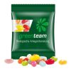 Minitüte 10 g American Style Jelly Beans transparent | Kompostierbare Folie