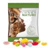 Minitüte 10 g American Style Jelly Beans weiß | ohne Werbeanbringung | Folie