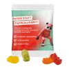 Minitüte 12 g Trolli vegane Fruchtgummi Bärchen weiß | ohne Werbeanbringung | recyclingfähiges PapierPlus