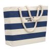 Strandtasche Baumwolle 220 g blau