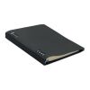 DIN A5 PU-Notizbuch schwarz