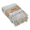 Decke recycelter Polycotton beige