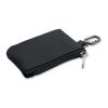 Schlüsseletui PU mit Karabiner schwarz