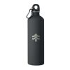Einwandige Trinkflasche 750 ml schwarz