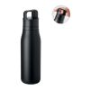 Doppelwandige Flasche 500ml schwarz