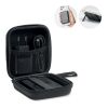 Reise-Set 5000mAh Powerbank schwarz