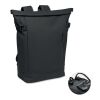 Fahrrad-Laptop-Rucksack PU 20L schwarz