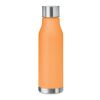 Trinkflasche RPET 600ml transparent orange | ohne Werbeanbringung | Nicht verfügbar | Nicht verfügbar