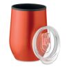 Doppelwandiger Trinkbecher 350ml rot | ohne Werbeanbringung | Nicht verfügbar | Nicht verfügbar | Nicht verfügbar