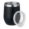 Doppelwandiger Trinkbecher 350 ml schwarz | ohne Werbeanbringung | Nicht verfügbar | Nicht verfügbar | Nicht verfügbar