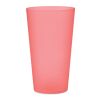 Festivalbecher "Large" aus Plastik, 500ml transparent rot | ohne Werbeanbringung | Nicht verfügbar | Nicht verfügbar