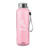 RPET Flasche 500ml transparent pink | ohne Werbeanbringung | Nicht verfügbar | Nicht verfügbar | Nicht verfügbar